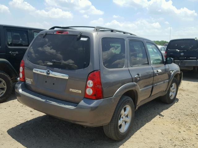 4F2YZ02ZX5KM59472 - 2005 MAZDA TRIBUTE I BLUE photo 4