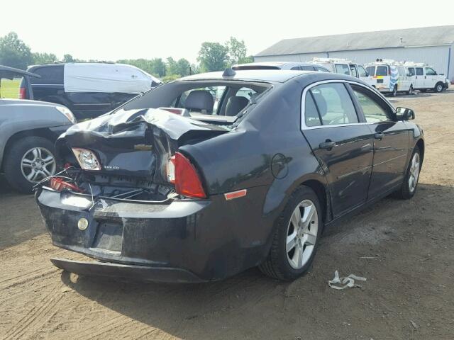 1G1ZB5E07CF218969 - 2012 CHEVROLET MALIBU LS BLACK photo 4