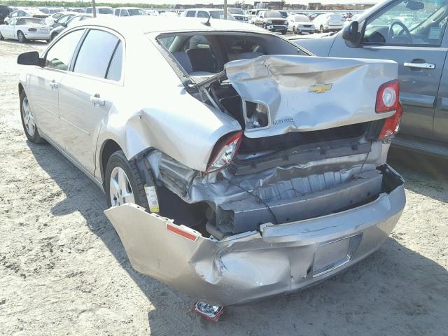 1G1ZG57B88F249557 - 2008 CHEVROLET MALIBU LS SILVER photo 3