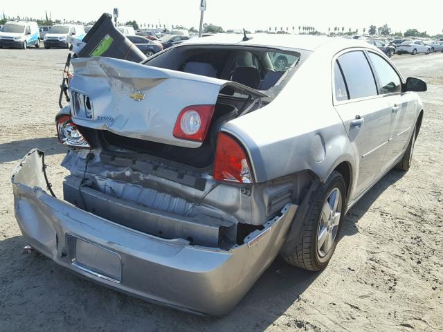 1G1ZG57B88F249557 - 2008 CHEVROLET MALIBU LS SILVER photo 4