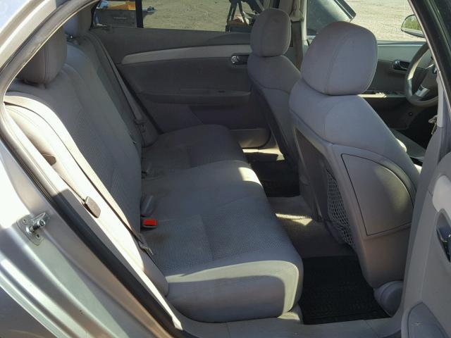 1G1ZG57B88F249557 - 2008 CHEVROLET MALIBU LS SILVER photo 6