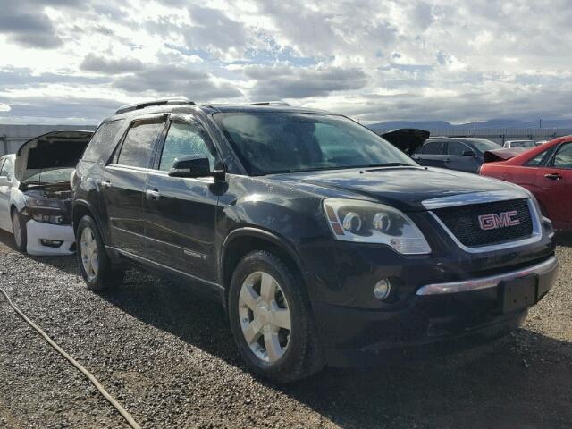 1GKEV33787J115195 - 2007 GMC ACADIA SLT შავი ფოტო 1
