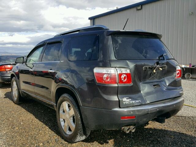 1GKEV33787J115195 - 2007 GMC ACADIA SLT შავი ფოტო 3