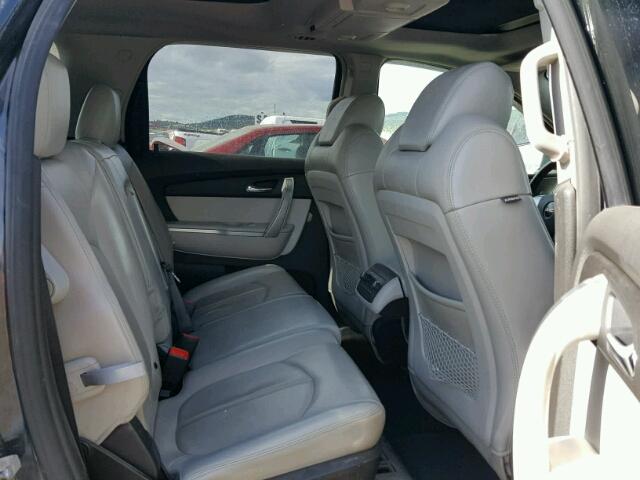 1GKEV33787J115195 - 2007 GMC ACADIA SLT შავი ფოტო 6