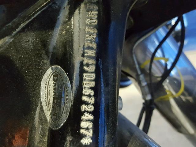 1HD1KEM19DB672467 - 2013 HARLEY-DAVIDSON FLHTK ELEC 黑色 照片 10