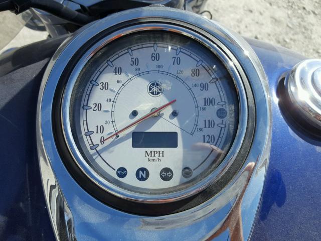 JYAVP11E09A117341 - 2009 YAMAHA XVS1100 A BLUE photo 8