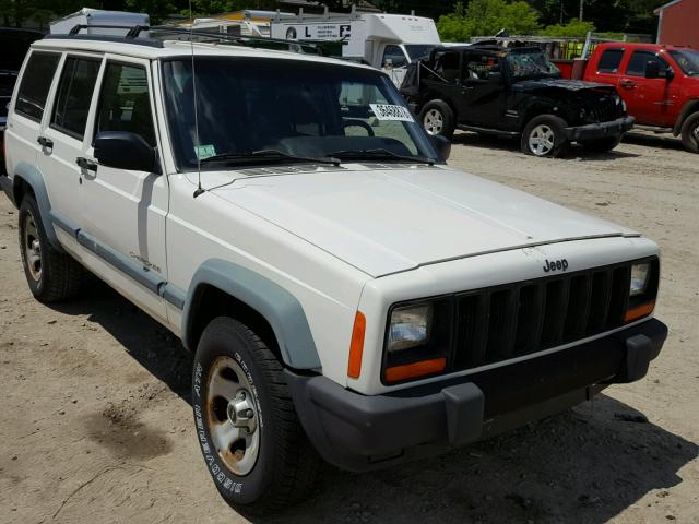 1J4FJ68S7VL593310 - 1997 JEEP CHEROKEE S WHITE photo 1