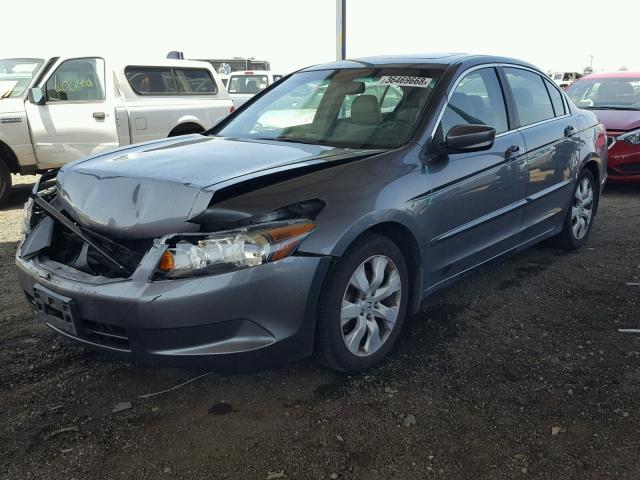 1HGCP26868A150008 - 2008 HONDA ACCORD EXL GRAY photo 2