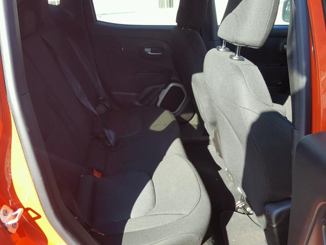 ZACCJAAB6HPF74866 - 2017 JEEP RENEGADE S 橙色 照片 6