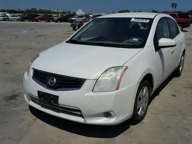 3N1AB6AP1BL635136 - 2011 NISSAN SENTRA 2.0 WHITE photo 2