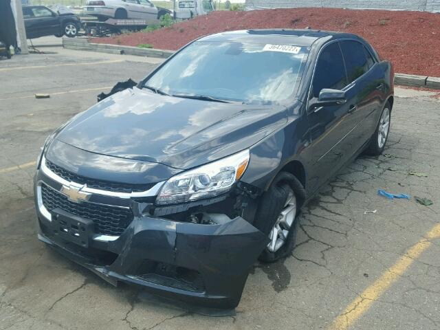 1G11C5SLXFF223029 - 2015 CHEVROLET MALIBU 1LT GRAY photo 2