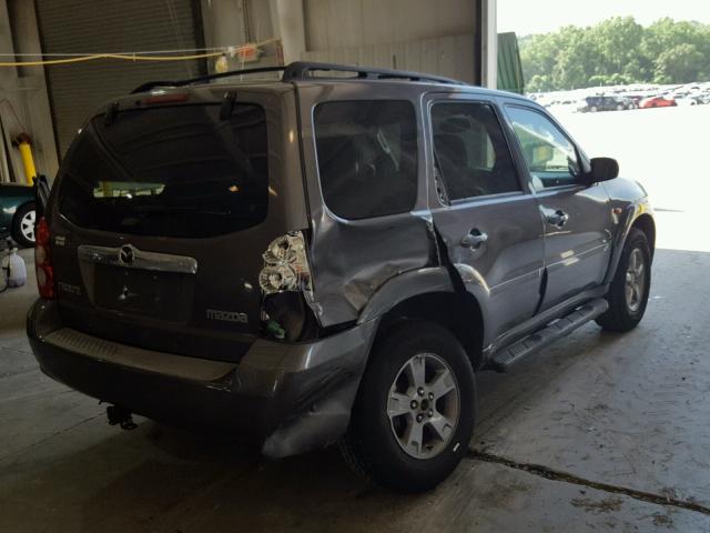 4F2CZ961X5KM05205 - 2005 MAZDA TRIBUTE S GRAY photo 4