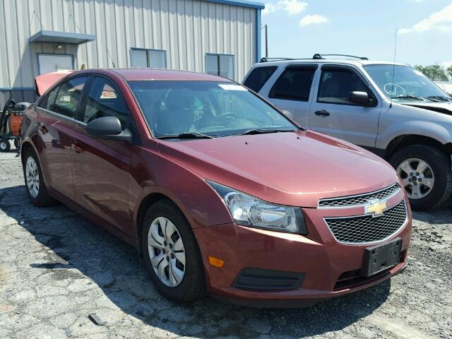 1G1PC5SH9C7218836 - 2012 CHEVROLET CRUZE LS BROWN photo 1