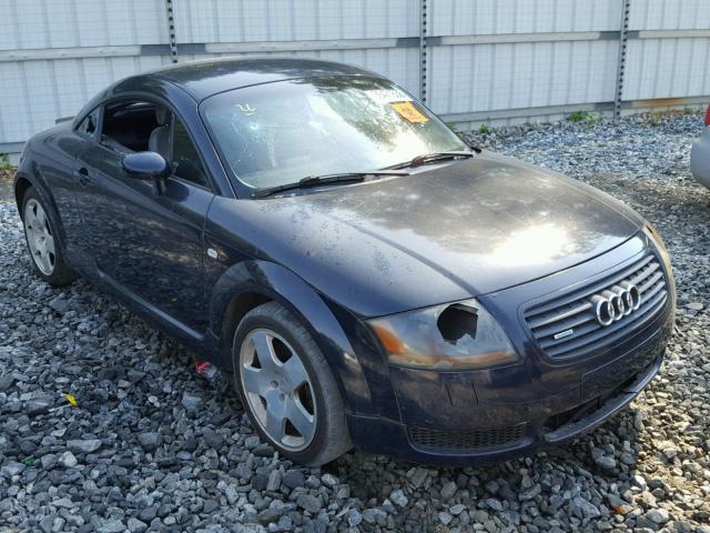 TRUWT28N321003944 - 2002 AUDI TT QUATTRO BLUE photo 1