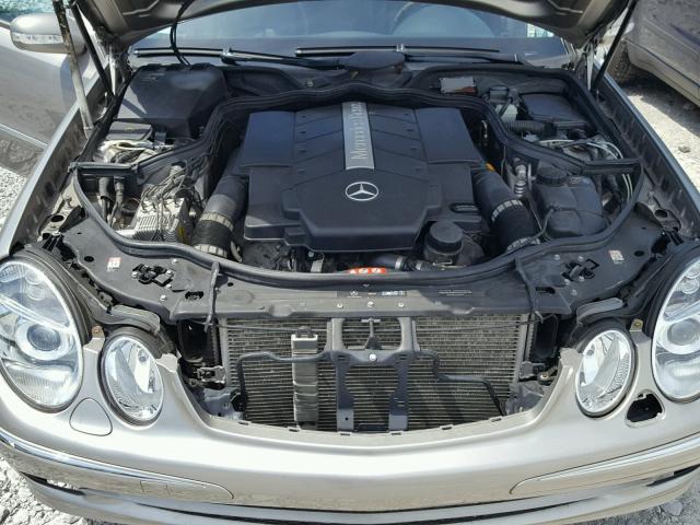 WDBUF70J63A296222 - 2003 MERCEDES-BENZ E 500 SILVER photo 7