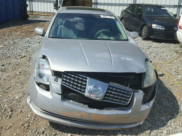 1N4BA41E26C831942 - 2006 NISSAN MAXIMA SE SILVER photo 9