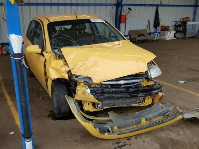 KL1TD66668B016369 - 2008 CHEVROLET AVEO BASE Sarı foto 1