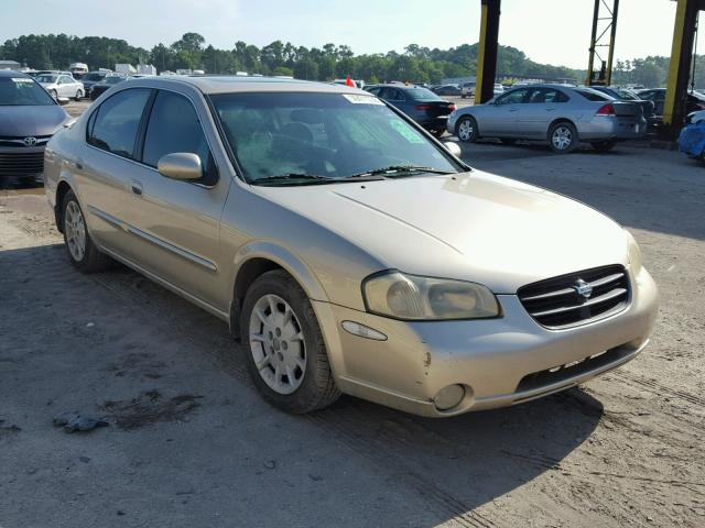 JN1CA31D31T835106 - 2001 NISSAN MAXIMA GXE GOLD photo 1