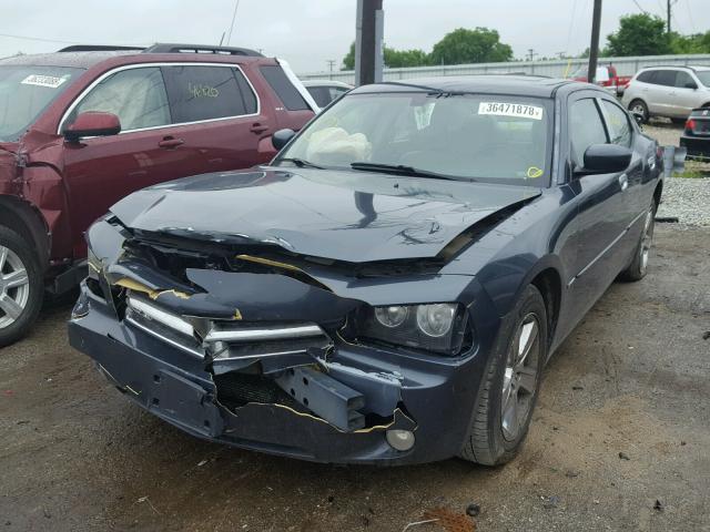 2B3LA53H87H678883 - 2007 DODGE CHARGER R/ BLUE photo 2