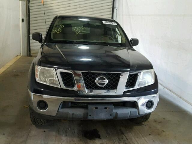 1N6AD0EV8AC443488 - 2010 NISSAN FRONTIER C BLACK photo 9