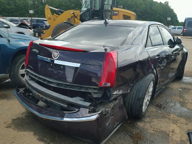 1G6DG5EG7A0147968 - 2010 CADILLAC CTS PURPLE photo 4