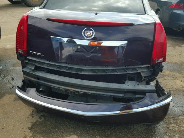 1G6DG5EG7A0147968 - 2010 CADILLAC CTS PURPLE photo 9