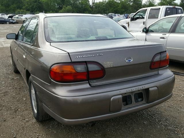 1G1NE52J116261087 - 2001 CHEVROLET MALIBU LS GRAY photo 3