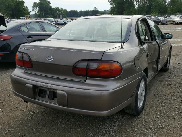 1G1NE52J116261087 - 2001 CHEVROLET MALIBU LS GRAY photo 4