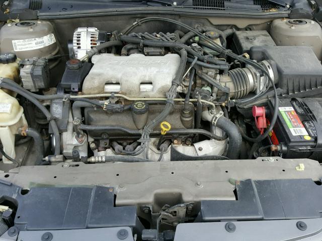 1G1NE52J116261087 - 2001 CHEVROLET MALIBU LS GRAY photo 7