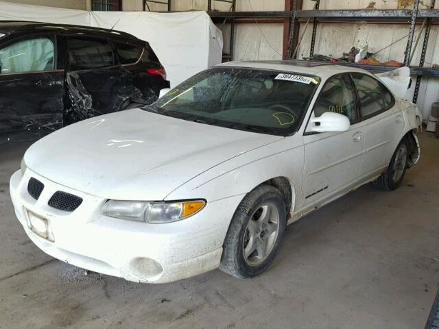 1G2WK52J71F181365 - 2001 PONTIAC GRAND PRIX WHITE photo 2