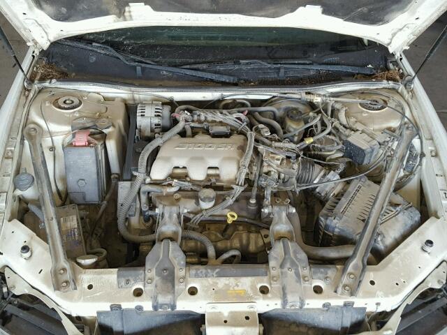 1G2WK52J71F181365 - 2001 PONTIAC GRAND PRIX WHITE photo 7