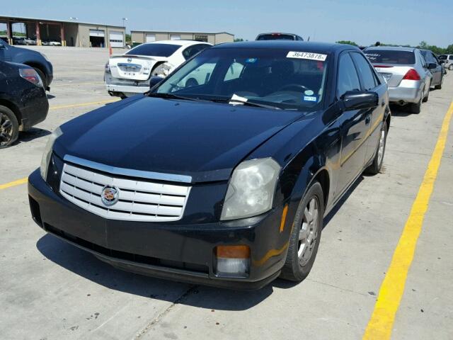 1G6DM57T360171100 - 2006 CADILLAC CTS BLACK photo 2