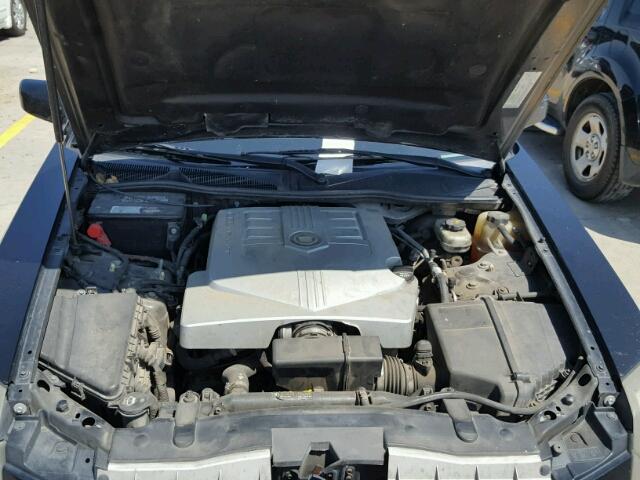 1G6DM57T360171100 - 2006 CADILLAC CTS BLACK photo 7