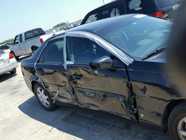 1G6DM57T360171100 - 2006 CADILLAC CTS BLACK photo 9