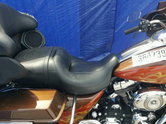 1HD1FC419BB614431 - 2011 HARLEY-DAVIDSON FLHTCU BROWN photo 5