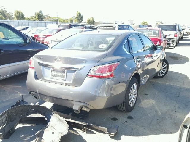 1N4AL3AP5FC257113 - 2015 NISSAN ALTIMA 2.5 GRAY photo 4