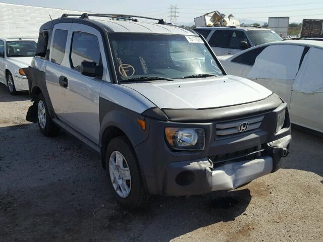 5J6YH18338L017007 - 2008 HONDA ELEMENT LX SILVER photo 1