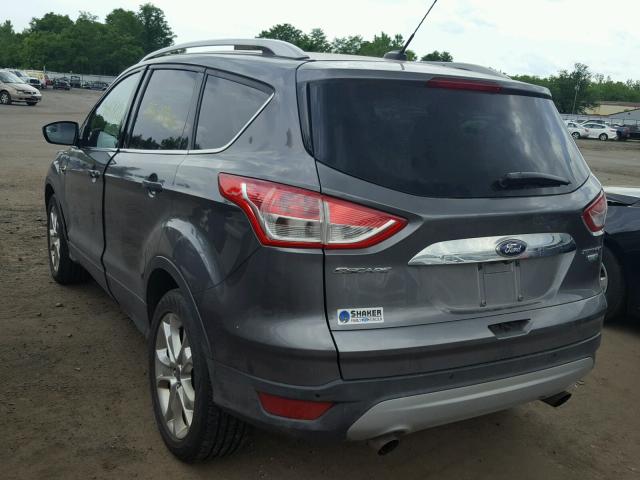 1FMCU9JX2EUB21562 - 2014 FORD ESCAPE TIT GRAY photo 3