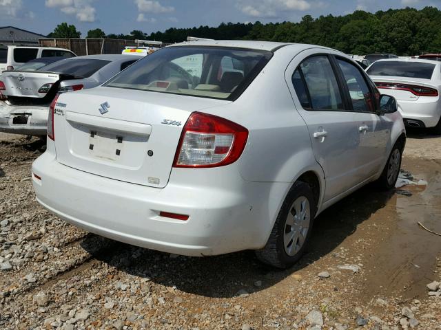 JS2YC5A29A6302785 - 2010 SUZUKI SX4 LE WHITE photo 4