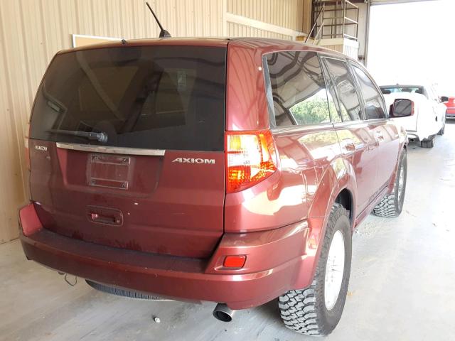 4S2CE58X934603284 - 2003 ISUZU AXIOM XS Qırmızı foto 4