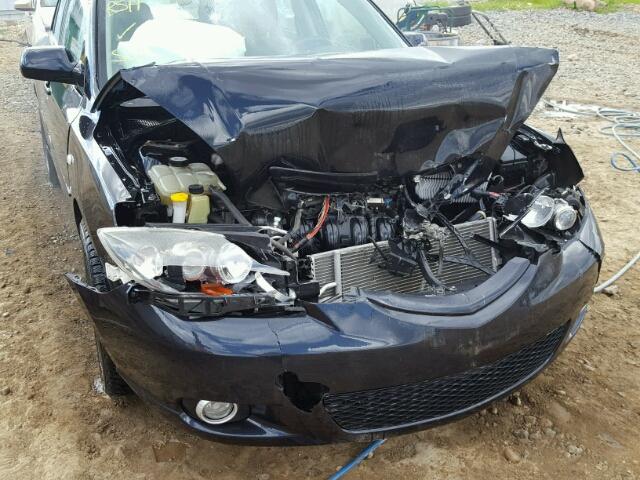 JM1BK143561461050 - 2006 MAZDA 3 HATCHBAC BLACK photo 9