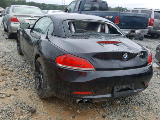 WBALM5C52BE380404 - 2011 BMW Z4 SDRIVE3 Чорний фото 3