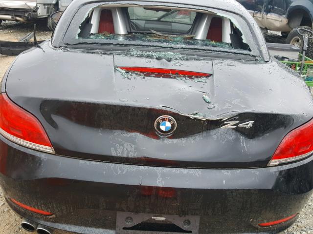 WBALM5C52BE380404 - 2011 BMW Z4 SDRIVE3 Чорний фото 6
