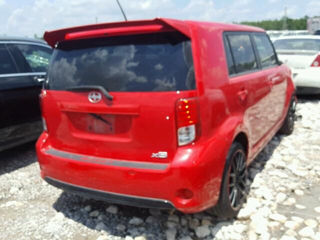 JTLZE4FE6DJ045340 - 2013 TOYOTA SCION XB Qırmızı foto 4