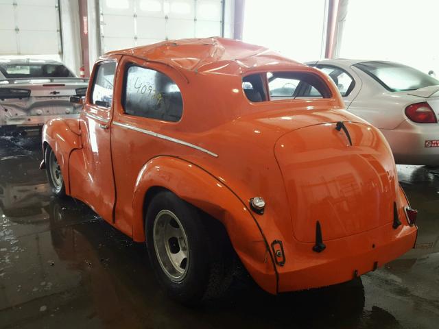 1G409610 - 1949 AUSTIN DB7 COUPE ORANGE photo 3