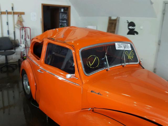 1G409610 - 1949 AUSTIN DB7 COUPE ORANGE photo 9