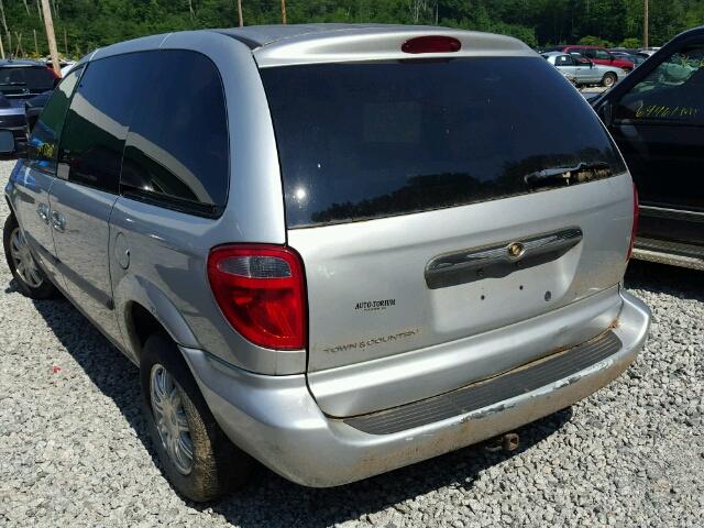 1A4GP45R46B582295 - 2006 CHRYSLER TOWN & COU SILVER photo 3