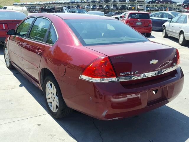 2G1WG5EK1B1104560 - 2011 CHEVROLET IMPALA RED photo 3