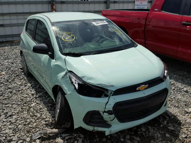 KL8CB6SA4HC839443 - 2017 CHEVROLET SPARK LS BLUE photo 1