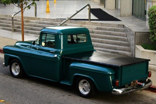 V3A580100656 - 1958 CHEVROLET PICK UP GREEN photo 4